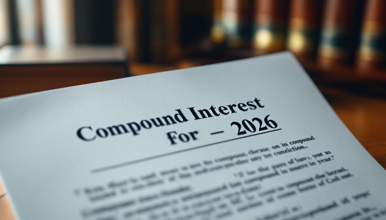 Clause d'intérêt composé dans les contrats en 2026