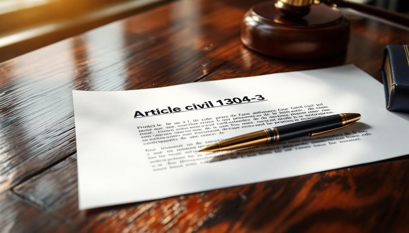 3 erreurs fréquentes liées à l'article 1304 3 du code civil